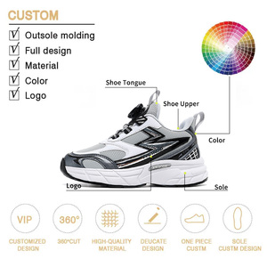 621572-4 Chaussures de basketball imperméables en cuir pour garçons, nouvelle collection 2026, antidérapantes et durables, pour enfants - Product Image 5