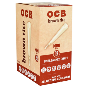 กระดาษมวนบุหรี่แบบมินิโคนสีน้ำตาลคลาสสิก ยี่ห้อ O-Roll บรรจุ 10 แพ็ค และ 24 แพ็ค แบบไม่ฟอกขาว สำหรับอุปกรณ์เสริม - Product Image 4