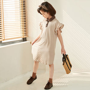 Vestido Tradicional Informal de Verano Estilo Indo-Occidental para Niñas de Rajasthan, Venta al Por Mayor, Se Busca Distribuidor - Product Image 3