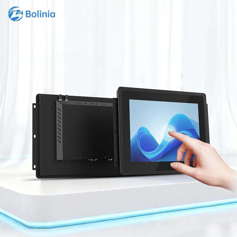 High Quality Industrial All-in-One Touch PC 21.5" IP65 PCAP Capacitive J9001/i5/i7 CPU Linux/Windows Fanless Embedded Panel PC