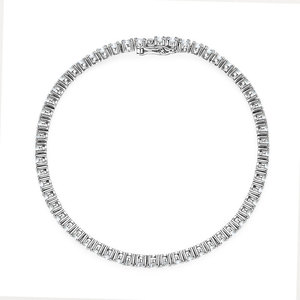 Bracelet tennis de luxe haut de gamme en argent sterling S925, style européen et américain, exquis, entièrement serti de <span class=keywords><strong>moissanite</strong></span>, pour femme - Product Image 5
