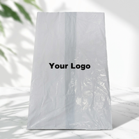 Sac d'emballage en plastique transparent à ouverture facile, fabriqué sur mesure par l'usine JIANGMEN, avec soufflet
