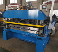 Machine de formage de tôles de toiture en acier galvanisé pour matériaux de construction au Cameroun, machine de fabrication de tôles de toiture IBR en acier inoxydable