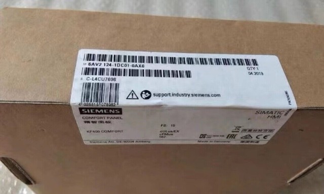 6av2124-1dc01-0ax0 Hmi Ktp400 Comfort 6av21241dc010ax0 New Brand New, Original Product with a One-year Warranty