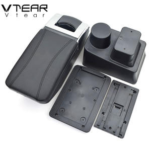 Vtear-reposabrazos para <span class=keywords><strong>Skoda</strong></span> <span class=keywords><strong>Fabia</strong></span>, caja de almacenamiento para tienda central, soporte interior ABS con rosca roja, accesorios para reposabrazos decoration08-14 - Product Image 6