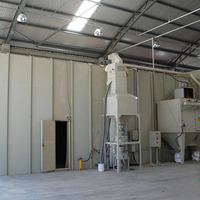 Cabine de grenaillage fabriquée en Chine Machine Pot Air Blasting Conteneur Chambre Sablage
