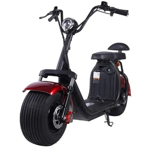 Vente en gros d'usine, scooter électrique à pneus larges de 8 pouces, batterie au lithium détachable 60V, scooter électrique Citycoco haute vitesse - Product Image 3