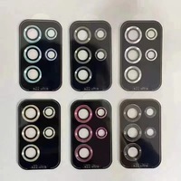 Protecteur d'écran en verre trempé d'objectif de caméra de paillettes colorées pour Samsung S23 Ultra Film de protection d'écran d'objectif de caméra