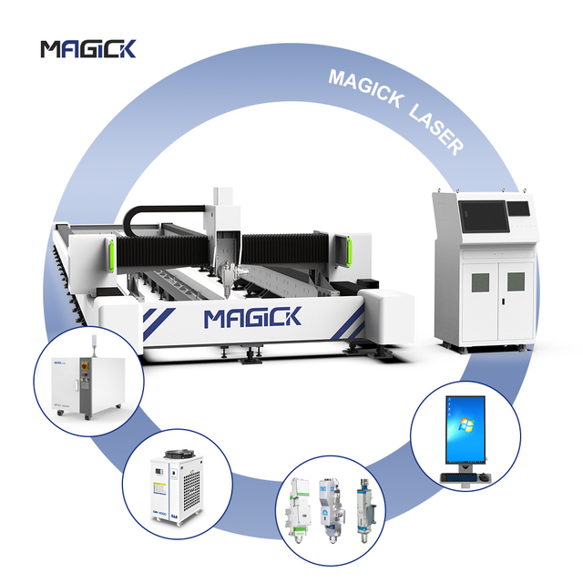 MKLASER Professional h Beam Structure Steel Cnc Fiber Laser Cutting Machine Metal Cut 12kw 6kw 20kw