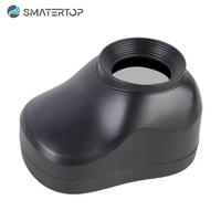 Machine de détecteur d'argent rechargeable portable avec détecteur de monnaie contrefaite à loupe UV et 15X en plastique