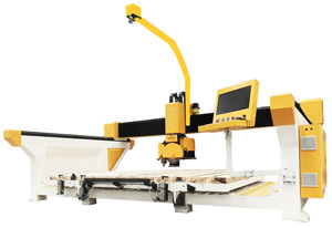 Granite <span class=keywords><strong>CNC</strong></span> đá cắt 5 trục cầu đã thấy máy với <span class=keywords><strong>router</strong></span> chất lượng tốt với giá tốt - Product Image 5