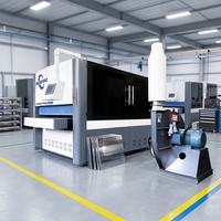 Machine de polissage et de chanfreinage des tôles en acier inoxydable HUANHAO certifiée CE