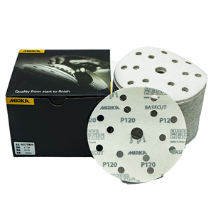 Gancio e anello o disco di levigatura in PSA disco abrasivo bianco abrasivo Basecut ossido di alluminio <span class=keywords><strong>mirka</strong></span> <span class=keywords><strong>abrasivi</strong></span> per sabbia disco <span class=keywords><strong>mirka</strong></span> - Product Image 5