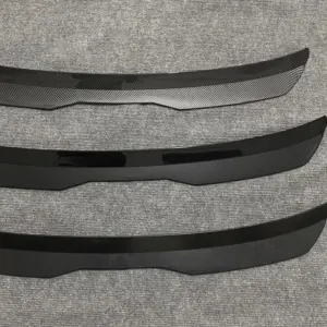 Aileron de toit arrière UBUYUWANT pour VW Golf 4 MK4 R3 99-06, spoiler de hayon en plastique ABS noir brillant, décoration d'aileron arrière de voiture - Product Image 6