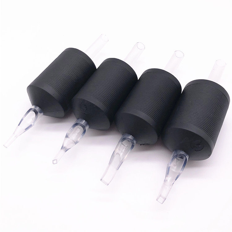 Тело искусство профессиональные одноразовые татуировки Трубы и иглы картридж сцепление крышка