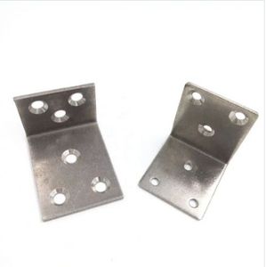 Chất Lượng Cao Đồ Nội Thất L Hình Thanh Góc Kim Loại Đúc Sắt Thép Gỗ Kết Nối Kệ Góc Chân Đế Cho Gỗ Gỗ - Product Image 4