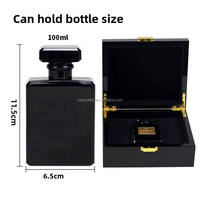 Boîte à parfum en bois laqué, boîte en bois de luxe, peinture brillante, boîte à parfum 30 ml, flacon de parfum, MDF, huile essentielle, cosmétiques, boîte en bois