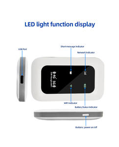 4G WiFi Router Nano SIM Slot USB Type C Charging 150Mbps Speed <strong>Built</strong> <strong>in</strong> Antenna for Pocket WiFi and <strong>Wireless</strong> <strong>Network</strong> - Product Image 3