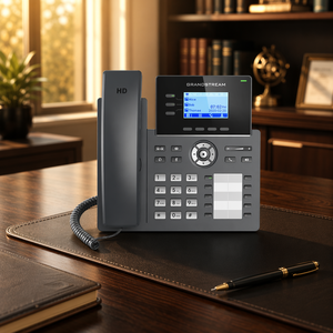 GrandStream GRP2604 6 SIP Téléphone IP Gigabit pour conférence audio 5 voies avec suppression du bruit, voix HD, Opus, 10 touches BLF, OS Linux, pour entreprises - Product Image 4