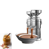 Moulin colloïdal pour amandes, machine à beurre de cacahuètes et de noix, machine à beurre de fèves de cacao, prêt à être expédié