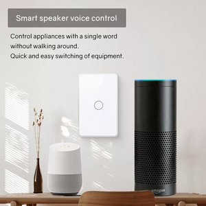 Interruptor de Pared Inteligente con Pantalla Táctil de Vidrio Templado, 1/2/3/4 Botones, Control Remoto por Aplicación Tuya, Compatible con Google Alexa Clipsal - Product Image 3