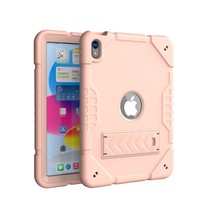 Étui de protection antichoc en silicone TPU pour iPad 10e génération 10,9 pouces avec support et protection airbag