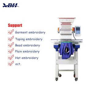 Máquina de Bordar Computarizada de Alta Velocidad de Una Cabeza para Camisetas, con Cuentas, Chenilla, Lentejuelas, Cordones y Cambio Automático de Color - Product Image 1