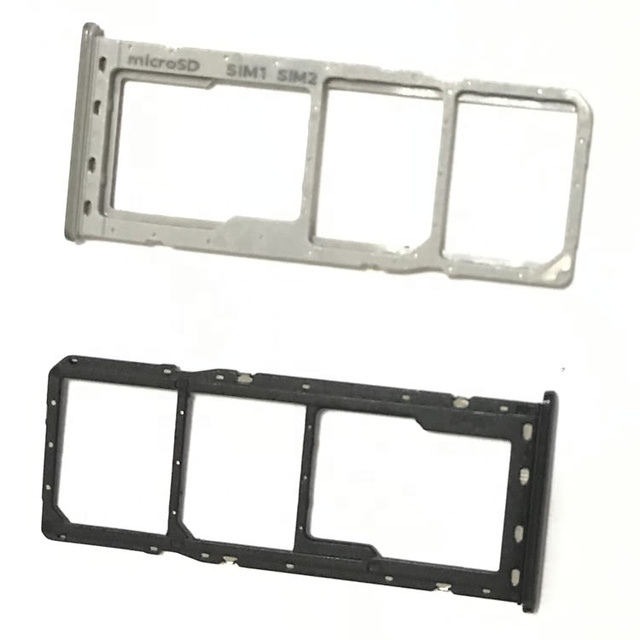Wholesale Sim Card Tray for Samsung A01 A02 A03 A10 A11 A12 A20 A21 A30 A31 A40 A41 A50 A52 A70 A72 Sim Tray Holder Slot Plate