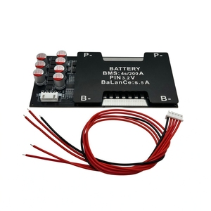 Placa de Protección de Batería de Litio Ternaria 4S 3S LiFePO4 y 21700 18650 16.8V con Equilibrador Activo de 5.5A 100A/150A/200A/300A - Product Image 2