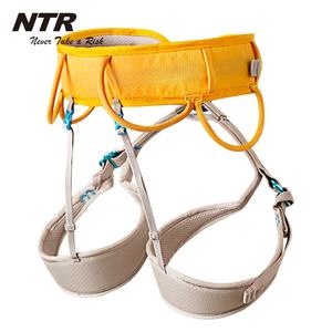 <span class=keywords><strong>Harness</strong></span> Keselamatan Pendakian Gunung Profesional untuk Panjat Tebing dan Rappelling Kapasitas 100kg 4 Loop Tali Pengikat Adjustable Leg Loop - Product Image 4