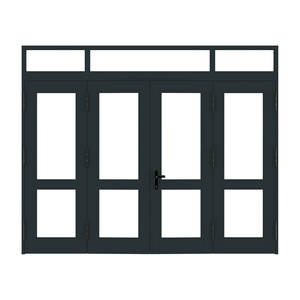 ระบบประตูไฮดรอลิกอะลูมิเนียม Xf156 บานประตูกว้าง 156 มม. รุ่น 6063 T5 ดีไซน์แบบสปริงพื้น สำหรับทางเข้าวิลล่า - Product Image 6