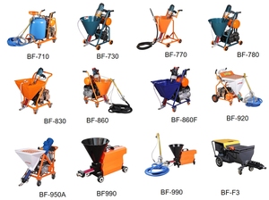 <b>Waterproof</b> Steel Cement Plastering Machine Mortar Concrete <b>Spraying</b> Grouting Equipment Machine BF860 Category Waterproofing - Product Image 3