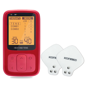 Máquina TENS de terapia de calentamiento cálido de alta/baja temperatura con almohadillas de electrodos de autocalentamiento Estimulador de alivio del dolor artrítico muscular - Product Image 2