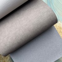 Papier peint moderne en PVC ignifuge pour hôtel et usage domestique, texture lin pour boîte de nuit, insonorisé, installation facile en DIY