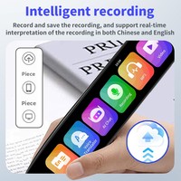 Lápiz Traductor con Escáner, Edición Internacional, Diccionario, Batería de Litio Recargable, Voz, Multilingüe, Preciso, Sin Conexión