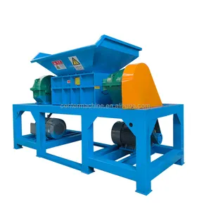 new function new fashion product metal double shaft shredder