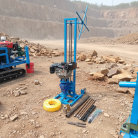 Prix usine Rujie 7.5HP Moteur de pompe de boîte de vitesses pour foreuse à colonne essence/diesel, profondeur de forage maximale 30M, forage haute efficacité
