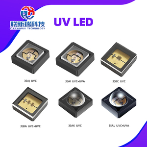 Luz LED UV de Alta Potencia 3W <span class=keywords><strong>5W</strong></span> 10W con Lente de Cuarzo, Chip 3535 6565 6868 SMD 365nm 385nm 395nm 405nm 415nm para Curado e Impresión - Product Image 3