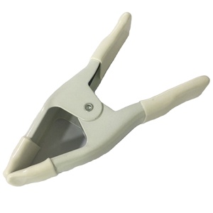 2 Inch 4 Inch 6 Inch Steel Spring <strong>Clamps</strong> Tent White a Shape Spring Camp <strong>Quick</strong> Locking <strong>Clamp</strong> for Wedding Dress Clothes and Tent - Product Image 3