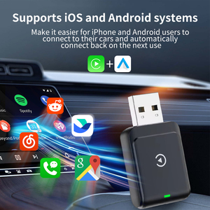 Mini adaptateur intelligent sans fil OEM Carplay sans fil Android Auto filaire Carplay vers sans fil Android Auto Carplay Adaptateur - Product Image 4