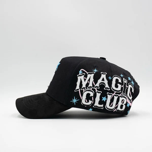 Casquettes <span class=keywords><strong>de</strong></span> baseball snapback en daim à 5 panneaux <span class=keywords><strong>de</strong></span> haute qualité 31 Hats X Backpack Boyz pour hommes, vente en gros avec logo brodé Thirty One Hats - Product Image 4
