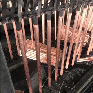 Electrodos <span class=keywords><strong>de</strong></span> varillas <span class=keywords><strong>de</strong></span> carbono con revestimiento <span class=keywords><strong>de</strong></span> cobre <span class=keywords><strong>de</strong></span> 13*305mm para cortar y desbastar metales - Product Image 3