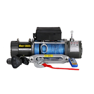 <span class=keywords><strong>Winch</strong></span> Listrik Klasik 4x4 Kabel Kawat Baja Nirkabel dengan Remote Control 13000lb 12V/24V dengan Motor Tembaga Murni untuk Kapal, Derek, dan Mobil - Product Image 4