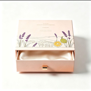 Drawer Slide Rigid Gift Box, <b>Reed</b> Diffuser Drawer Packaging Box, Luxury Sliding Gift Box Set for Aromatherapy - Product Image 2
