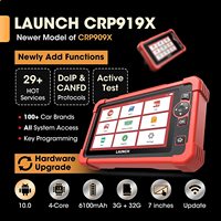 Herramienta de Diagnóstico Automotriz CRP919X Obd2 en Oferta, Escáner Obd2 para Autos con Pantalla de 7 Pulgadas para Todos los Autos con OBD2