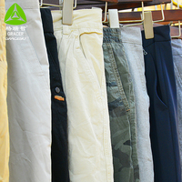 Supplier Celana Bekas Pria Gracer, Pakaian Bekas Musim Panas Dewasa Berkualitas Tinggi dan Bernapas di Guangzhou
