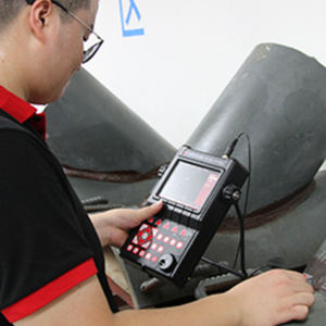 Détecteur de défauts numérique ultrasonique portable MITCCH MFD350B, résolution à champ lointain de 36 dB, linearité horizontale de 0,2 %, soudure - Product Image 6