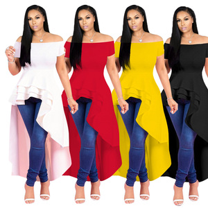 Encuentre ofertas de cola larga blusas elegantes y de moda - Alibaba.com