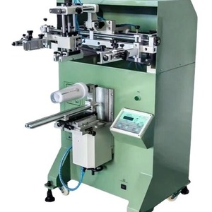 เครื่องพิมพ์สกรีนกึ่งอัตโนมัติ รุ่น THS-3A-400 สำหรับขวด แก้ว พลาสติก พื้นที่พิมพ์ 10x200 มม. - Product Image 5