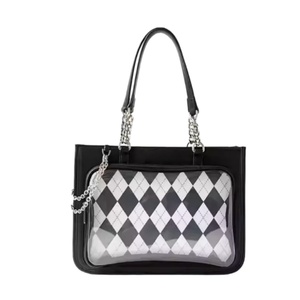New Fashion Large-Capacity Custom Japanese Harajuku for High Quality Lady Shoulder <b>Handbag</b> Zipper Waterproof - Product Image 2